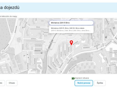 Lepší mapy s vyhledáváním a podporou katastru a ruian